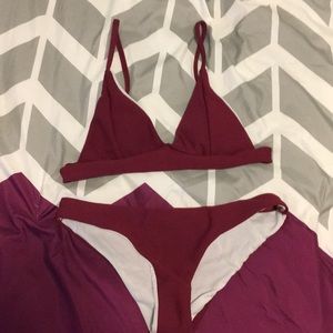 ❤️3/$20 SHEIN Never worn medium bikini set